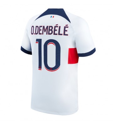 Paris Saint-Germain Ousmane Dembele #10 Bortatröja 2023-24 Kortärmad
